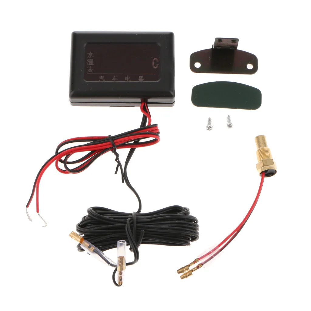 Car Digital Display Water Temp Temperature Gauge Meter with Sensor Stable Performance Anti Vibration
Car Digital Display Water Temp Temperature Gauge Meter with Sensor Stable Performance Anti Vibration