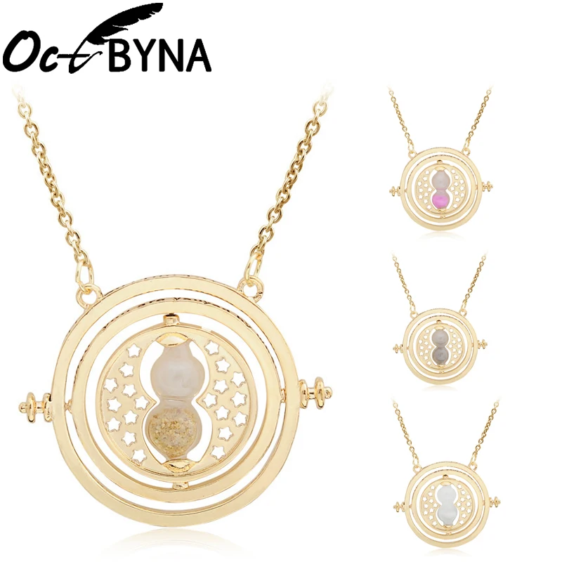 Octbyna Ha Po Time Turner Necklace Hourglass Vintage Pendant Hermione Granger For women Lady Girl Gift Jewelry
Octbyna Ha Po Time Turner Necklace Hourglass Vintage Pendant Hermione Granger For women Lady Girl Gift Jewelry