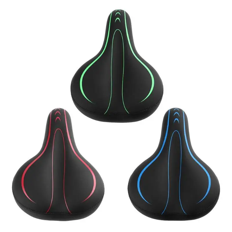 Soft Mountain Bike Saddle Black Thicken Wide Leather Bicycle Seat Pad Rear MTB Bicycle Saddle Cycling Accessories
Soft Mountain Bike Saddle Black Thicken Wide Leather Bicycle Seat Pad Rear MTB Bicycle Saddle Cycling Accessories
