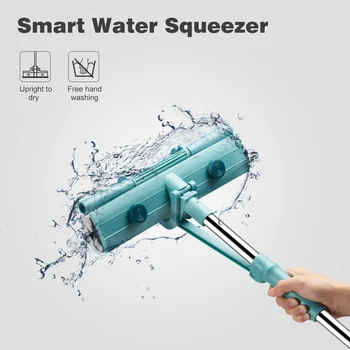 Finether Microfiber Floor Mop With 3pcs Mop Cloth Replace PVA Sponge Mop Stainless Steel Absorbent Floor Mop Wet Mop For Home
Finether Microfiber Floor Mop With 3pcs Mop Cloth Replace PVA Sponge Mop Stainless Steel Absorbent Floor Mop Wet Mop For Home