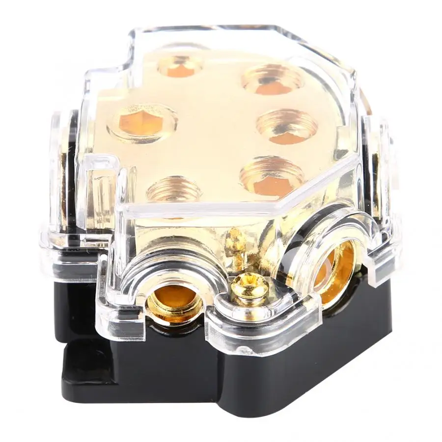 Automobile Car Vehicle Audio 5 Way Output Plastic Metal Fuse Holder Power Pole Distributor Block Zinc Alloy Conductive Connector
Automobile Car Vehicle Audio 5 Way Output Plastic Metal Fuse Holder Power Pole Distributor Block Zinc Alloy Conductive Connector