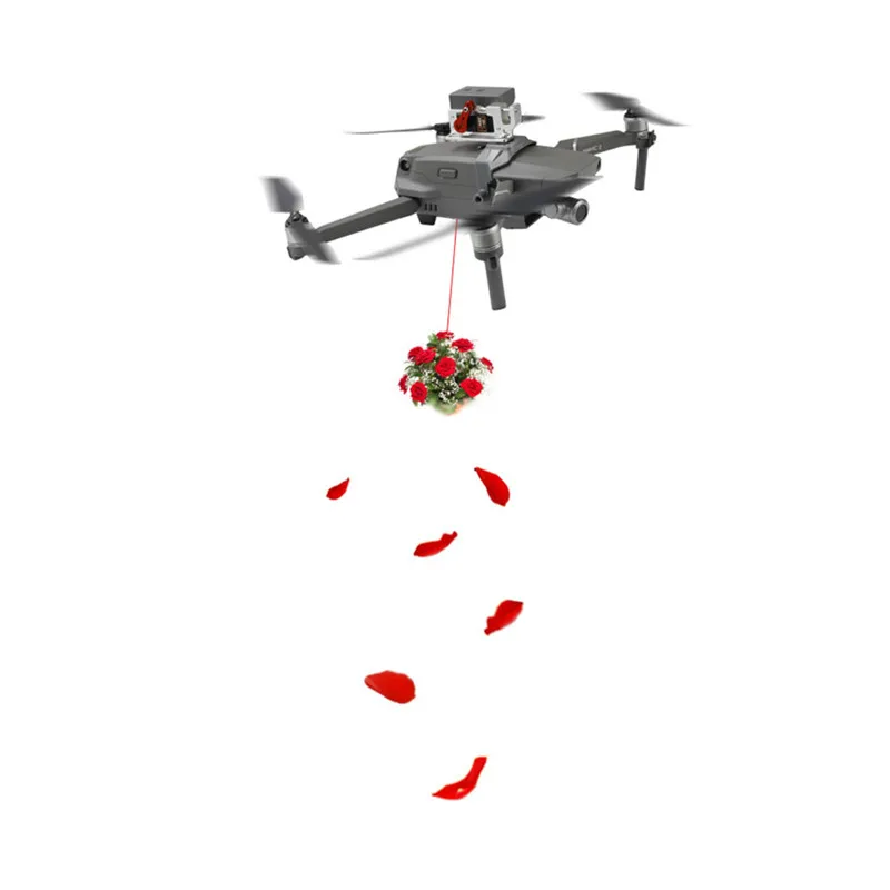 RCGEEK Air Thrower Fishing Wedding Ring Gifts Delivery Drop System for DJI MAVIC 2 Pro/Zoom RC Drone
RCGEEK Air Thrower Fishing Wedding Ring Gifts Delivery Drop System for DJI MAVIC 2 Pro/Zoom RC Drone