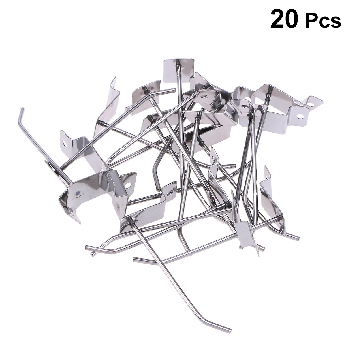 20Pcs Retail Store Display Hooks Panel Display Durable Gridwall Slatwall Hooks for Retail Store Home Garage
20Pcs Retail Store Display Hooks Panel Display Durable Gridwall Slatwall Hooks for Retail Store Home Garage