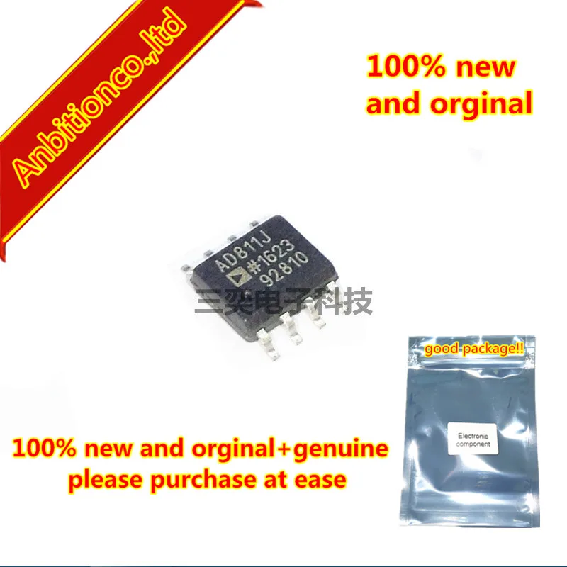 2pcs 100% new and orginal AD811J AD811JR AD811JRZ SOP-8 High Performance Video Op Amp in stock
2pcs 100% new and orginal AD811J AD811JR AD811JRZ SOP-8 High Performance Video Op Amp in stock