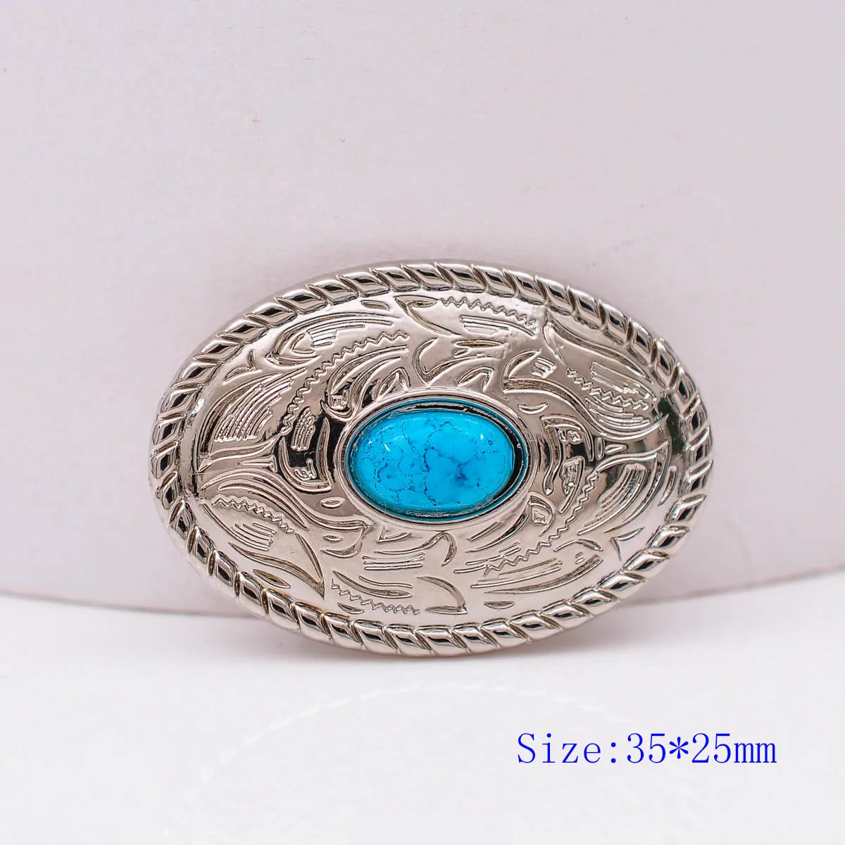 10X 35X25MM Western Bling Silver Light Blue Turquoise Engraved Saddle Tack Belt Prairie Dust Oval Conchos
10X 35X25MM Western Bling Silver Light Blue Turquoise Engraved Saddle Tack Belt Prairie Dust Oval Conchos