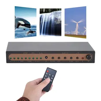 3 in 1 out HDMI Switch 4K*2K 60Hz Video Splitter Converter Switcher (US Plug 100-240V) Hot
3 in 1 out HDMI Switch 4K*2K 60Hz Video Splitter Converter Switcher (US Plug 100-240V) Hot