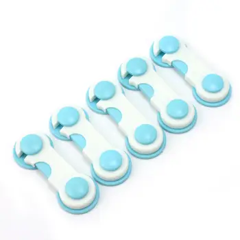 New 5 Pcs Door Drawer Wardrobe Safety Cabinet Plastic Lock Protector Baby Kids 
New 5 Pcs Door Drawer Wardrobe Safety Cabinet Plastic Lock Protector Baby Kids
