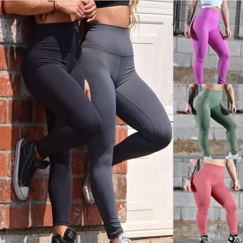 5Colors Ankle-Length Women's High Waist Fitness Yoga Leggings Running Gym Sport High Waist Jogging Pants Elastic Trousers
5Colors Ankle-Length Women's High Waist Fitness Yoga Leggings Running Gym Sport High Waist Jogging Pants Elastic Trousers