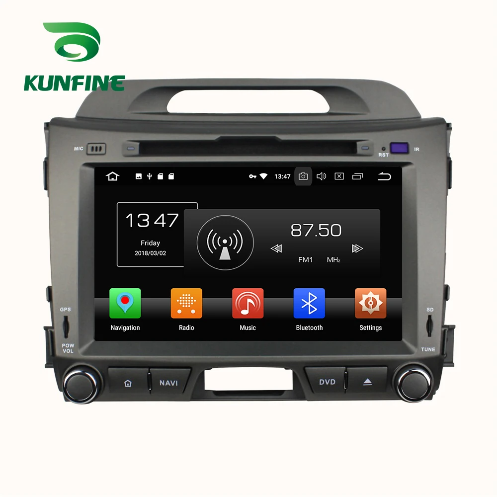 KUNFINE Quad Core 2GB RAM Android 8.1 Car DVD GPS Navigation Multimedia Player Car Stereo For Kia Sportage 2010-2015 Radio 
KUNFINE Quad Core 2GB RAM Android 8.1 Car DVD GPS Navigation Multimedia Player Car Stereo For Kia Sportage 2010-2015 Radio