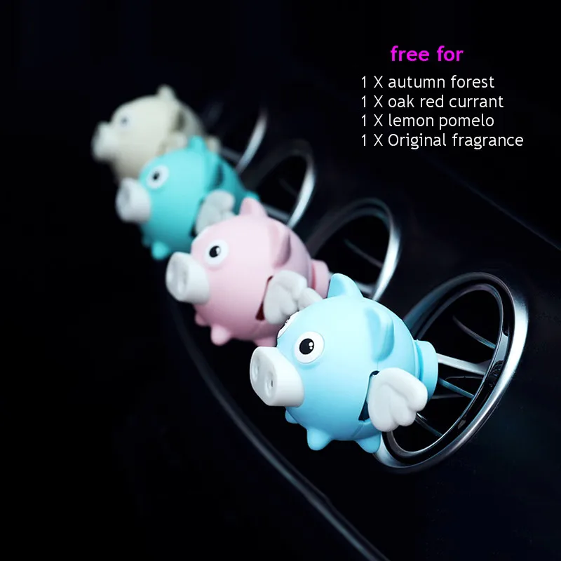 Free Scents Flying Pig Car Air Outlet Perfume Air Freshener Auto Interior Scent Diffuser Aromatherapy Decor Auto Car Accessory
Free Scents Flying Pig Car Air Outlet Perfume Air Freshener Auto Interior Scent Diffuser Aromatherapy Decor Auto Car Accessory