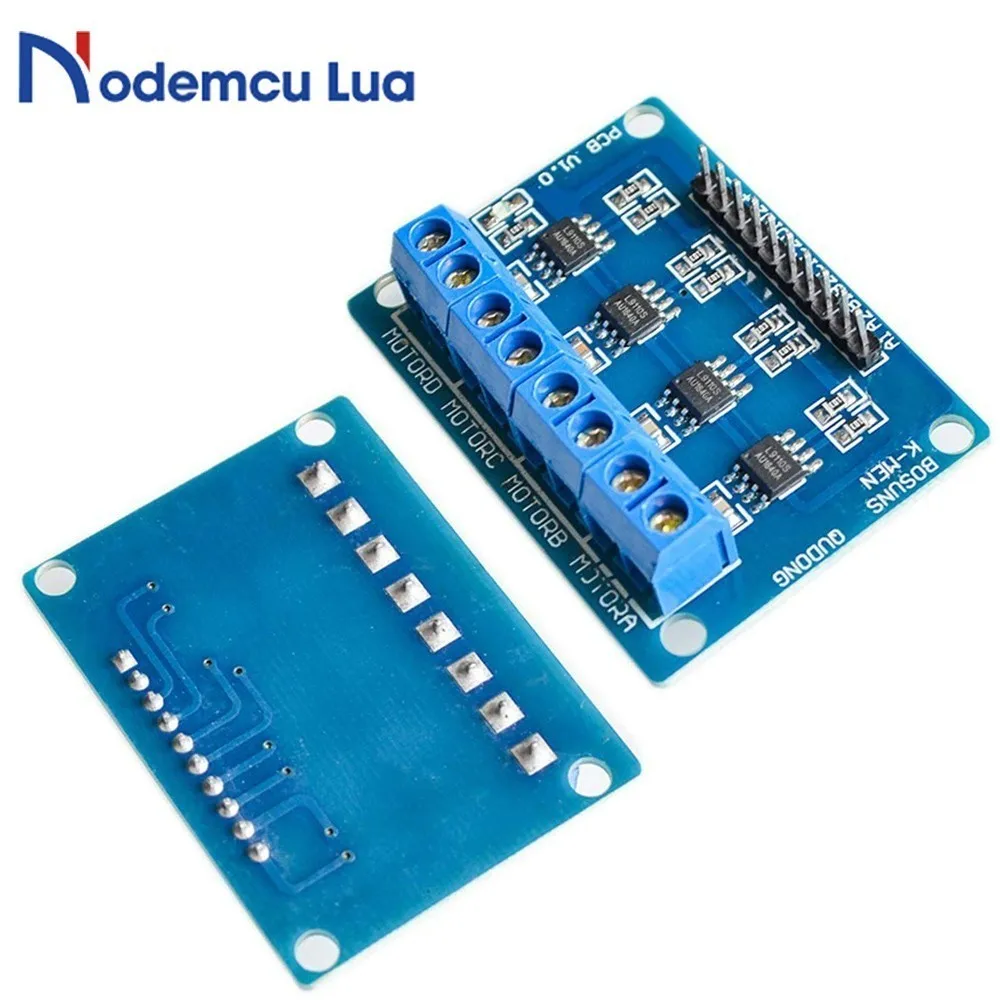 1pcs L9110S 4 Channel DC Stepper Motor Driver Board L9110S Dual-Channel H-bridge Stepper Motor Dual DC Motor Driver Controll
1pcs L9110S 4 Channel DC Stepper Motor Driver Board L9110S Dual-Channel H-bridge Stepper Motor Dual DC Motor Driver Controll