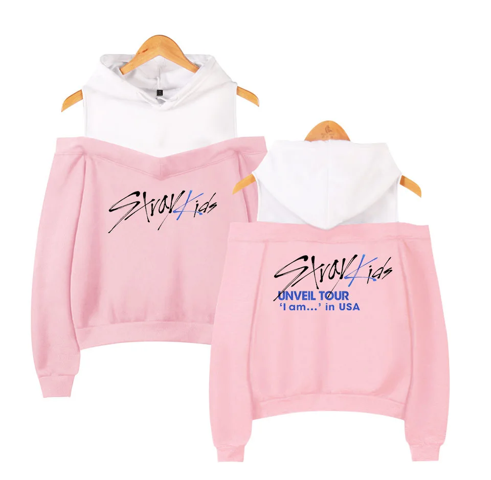 Kpop Straykids Stray Kids Womens Hoodies and Sweatshirts Long Sleeve Off-Shoulder Hip Hop Hooded Jacket Pullovers Tracksuit
Kpop Straykids Stray Kids Womens Hoodies and Sweatshirts Long Sleeve Off-Shoulder Hip Hop Hooded Jacket Pullovers Tracksuit