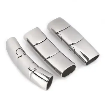 316L Stainless Steel Bracelet Magnetic Clasps Connectors Buckle Leather Cord Lock Jewelry Making DIY Finings Accessories
316L Stainless Steel Bracelet Magnetic Clasps Connectors Buckle Leather Cord Lock Jewelry Making DIY Finings Accessories