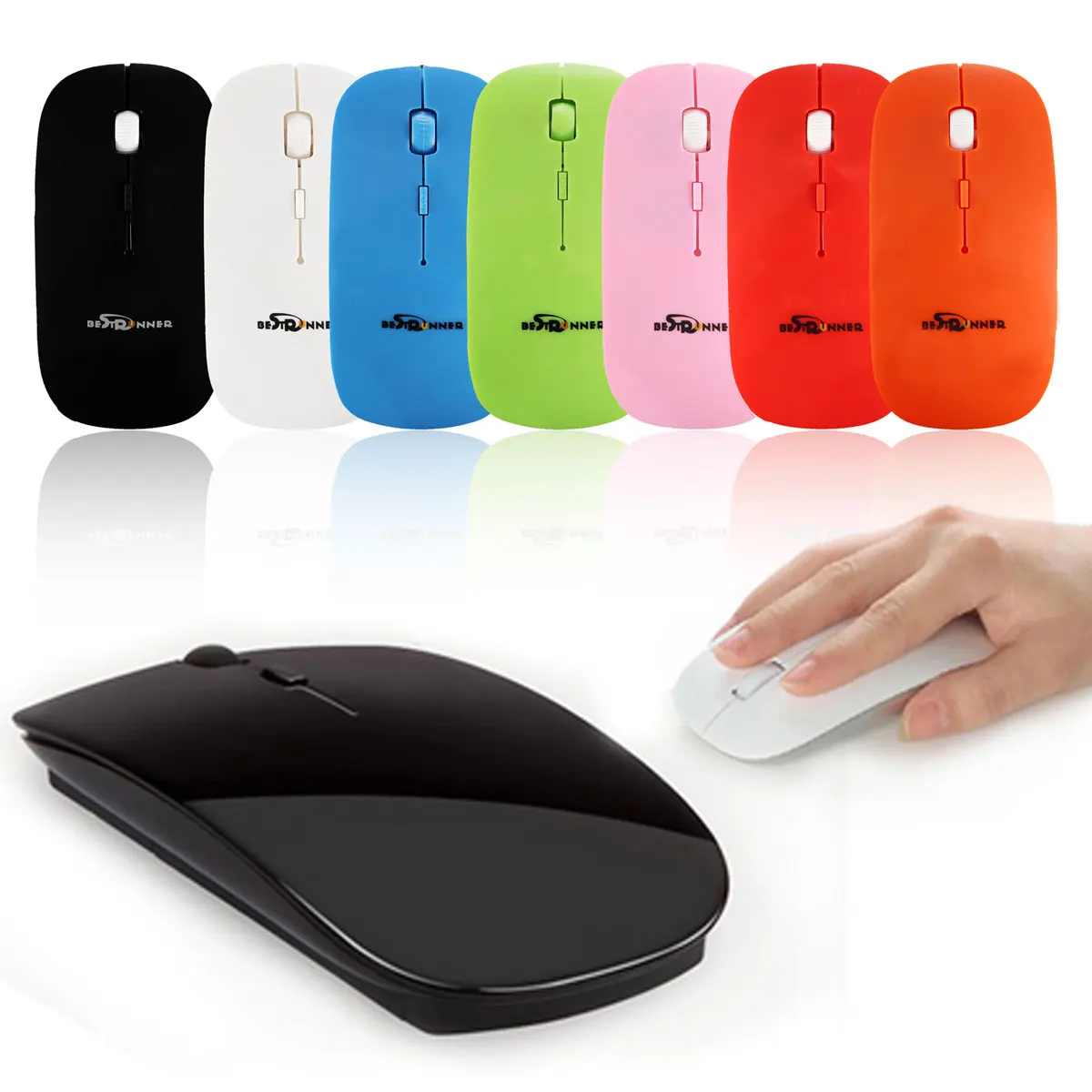 Bestrunner Wireless Optical Mouse Mice 800 1000 1200 DPI 2.4G USB For All Computer Laptop Mouse Wireless
Bestrunner Wireless Optical Mouse Mice 800 1000 1200 DPI 2.4G USB For All Computer Laptop Mouse Wireless
