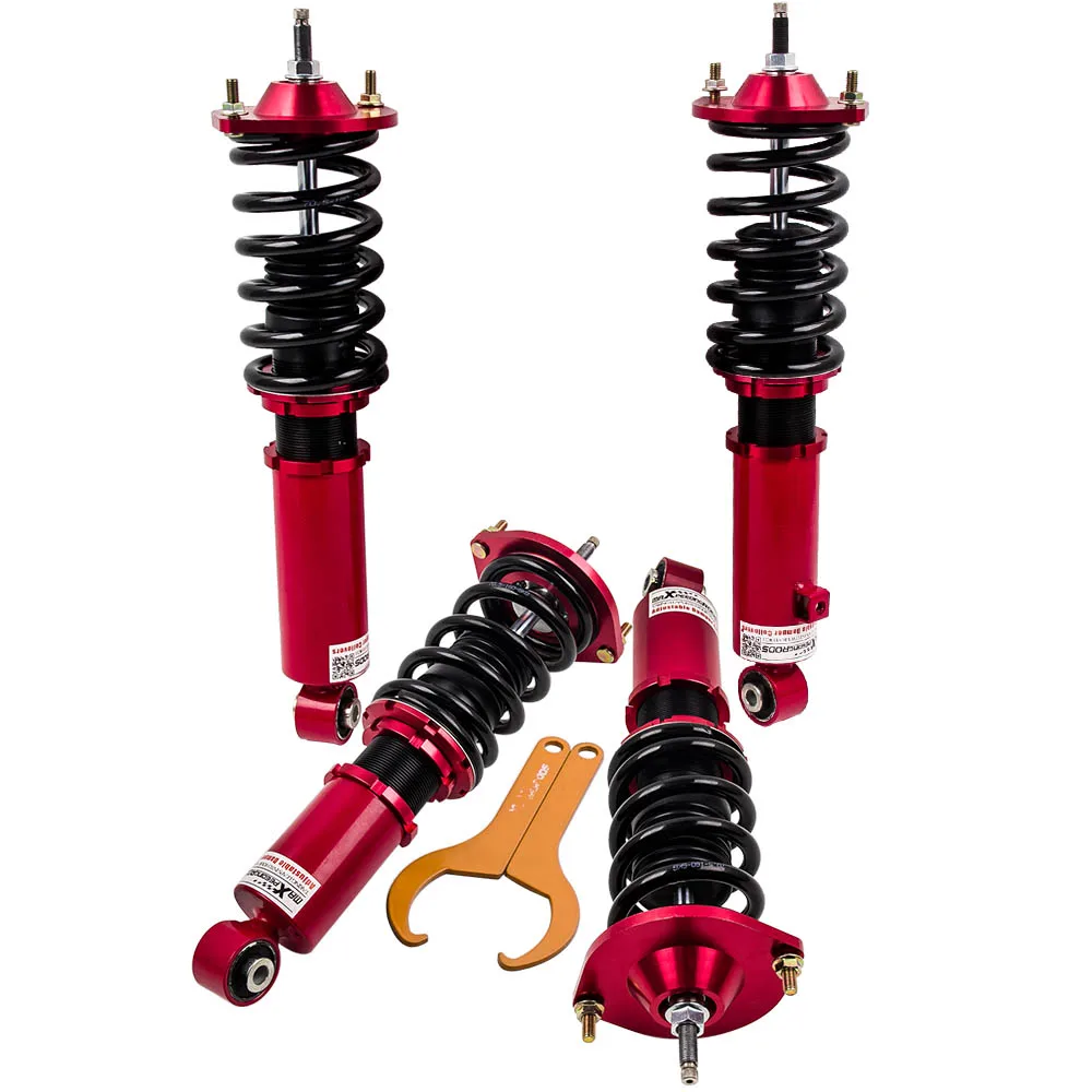24 Steps Damper ADJUSTABLE COILOVER SUSPENSION Struts FOR MAZDA MX5 NB 1998-2005 Coilovers Spring Shock Absorber Front rear
24 Steps Damper ADJUSTABLE COILOVER SUSPENSION Struts FOR MAZDA MX5 NB 1998-2005 Coilovers Spring Shock Absorber Front rear