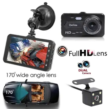 4 Inch Touch Screen Dual Lens Car DVR Camera Video Recorder Night Vision Dash Cam With Parking Monitoring Function
4 Inch Touch Screen Dual Lens Car DVR Camera Video Recorder Night Vision Dash Cam With Parking Monitoring Function