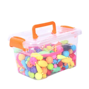 500pcs DIY Beads Children Cordless Snap Together Toy Craft Jewelry Ring Necklace Bracelet Making Kit Kids Girls Gift
500pcs DIY Beads Children Cordless Snap Together Toy Craft Jewelry Ring Necklace Bracelet Making Kit Kids Girls Gift