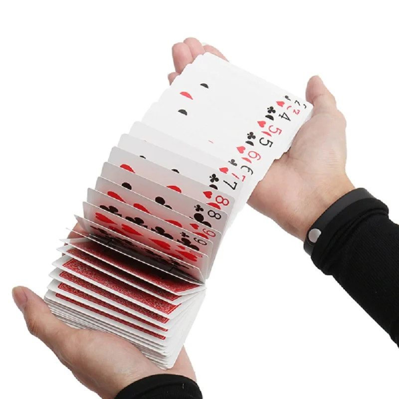 Magic Props Trick Prop Magic Electric Deck Of Cards Poker Acrobatics Waterfall Card Children Kids Novelty Gags Adult Fun
Magic Props Trick Prop Magic Electric Deck Of Cards Poker Acrobatics Waterfall Card Children Kids Novelty Gags Adult Fun