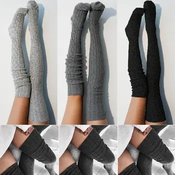 2019 New Women Fashion Cable Knit Over knee Long Boot Thigh-High Soft Thick Stockings
2019 New Women Fashion Cable Knit Over knee Long Boot Thigh-High Soft Thick Stockings
