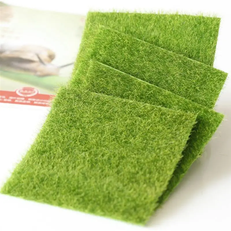 4pcs/Set Real Touch Fake Moss Artificial Lawn Micro Landscape Moss Grass For Wedding Xmas Party Decoration15x15cm
4pcs/Set Real Touch Fake Moss Artificial Lawn Micro Landscape Moss Grass For Wedding Xmas Party Decoration15x15cm
