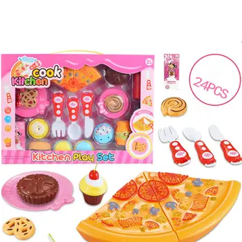 RCtown 20Pcs/24Pcs Kids Simulation Pizza Cake Cutting Toy Random Color Style Children's chef toys
RCtown 20Pcs/24Pcs Kids Simulation Pizza Cake Cutting Toy Random Color Style Children's chef toys