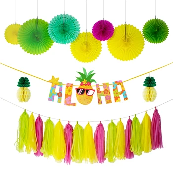 1 Set Banner Paper English Letter Fans Balls Flag Tassel for Beach Party Hawaii Party
1 Set Banner Paper English Letter Fans Balls Flag Tassel for Beach Party Hawaii Party