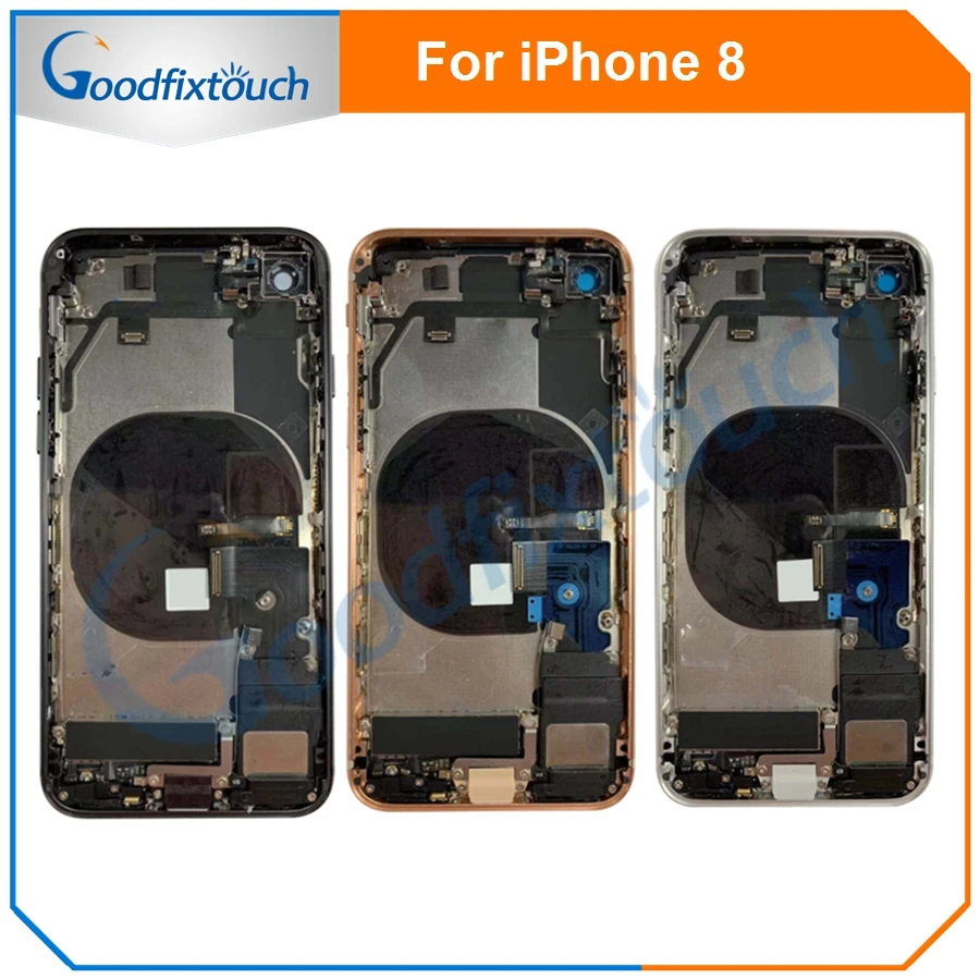 For iPhone 8 Back Cover Battery Door Housing Rear Cover Assembly Battery Housing For iPhone 8G With Flex Cable Replacement Parts
For iPhone 8 Back Cover Battery Door Housing Rear Cover Assembly Battery Housing For iPhone 8G With Flex Cable Replacement Parts