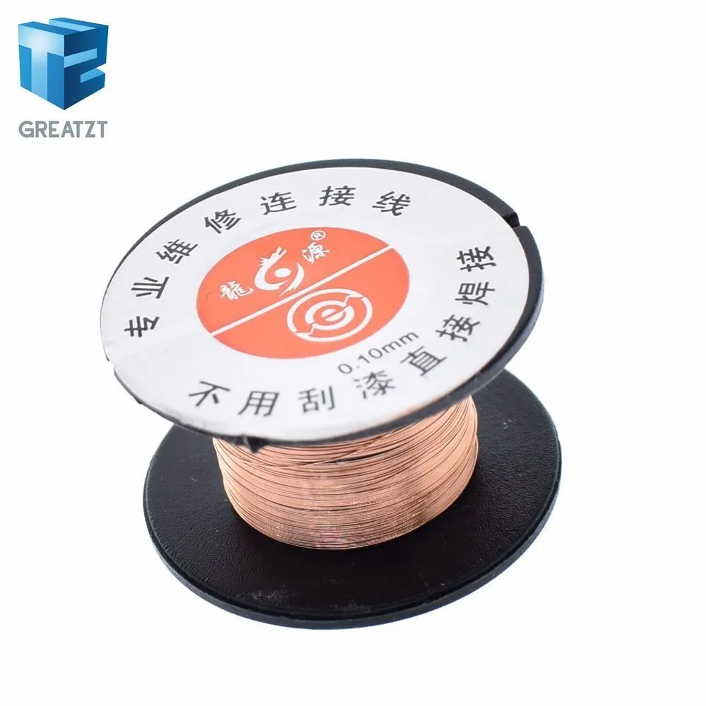 GREATZT 1PCS 0.1mm PCB Link Wire Copper Soldering Wire Maintenance Jump Line PCB Welding Mobile Phone Computer Repair Tools
GREATZT 1PCS 0.1mm PCB Link Wire Copper Soldering Wire Maintenance Jump Line PCB Welding Mobile Phone Computer Repair Tools