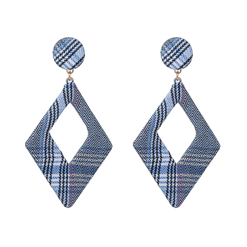 MESTILO 2019 New Geometric Statement ZA Drop Earrings For Women Houndstooth Cloth Geometry 4 Color Earing Fashion Jewerlry
MESTILO 2019 New Geometric Statement ZA Drop Earrings For Women Houndstooth Cloth Geometry 4 Color Earing Fashion Jewerlry