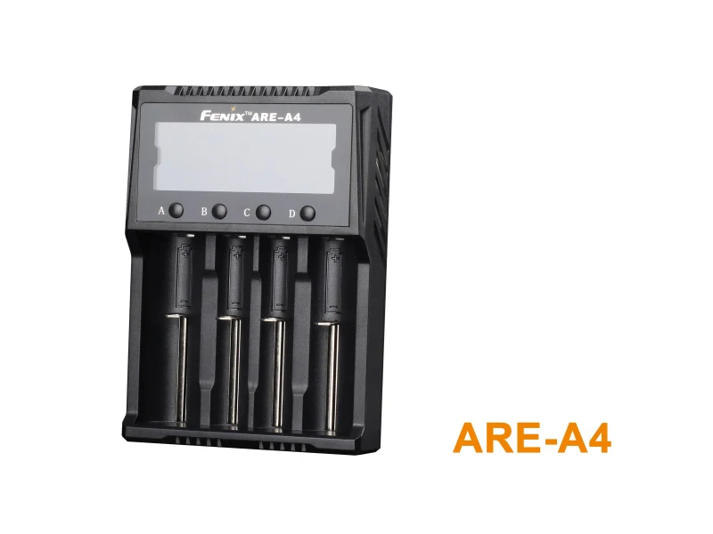 Fenix ARE-A4 Li-Ion NiMH интеллектуальное зарядное устройство с автомобильным адаптером