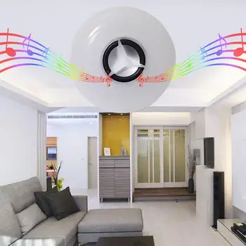 AC 85-265V E27 9W LED Smart Light Bulb Colorful Bluetooth Surround Sound Music Flying Saucer Light RGB Remote Control Lamp
AC 85-265V E27 9W LED Smart Light Bulb Colorful Bluetooth Surround Sound Music Flying Saucer Light RGB Remote Control Lamp
