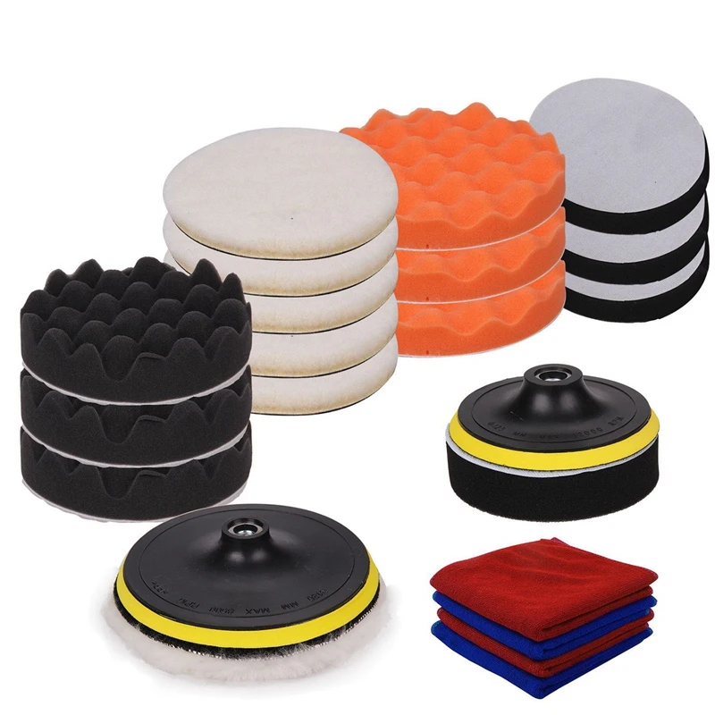 20pcs Polishing Sponge Polishing Set for Polishing Machine Polishing Set Polishing Pad
20pcs Polishing Sponge Polishing Set for Polishing Machine Polishing Set Polishing Pad