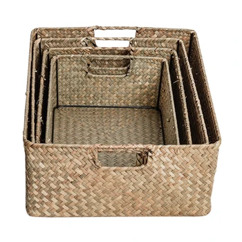 Retro Storage Basket Household Storage Box Desktop Organizer Sundries Organizer for Bedroom
Retro Storage Basket Household Storage Box Desktop Organizer Sundries Organizer for Bedroom