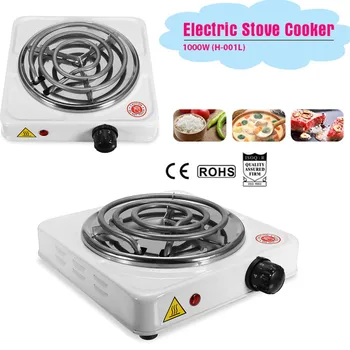 1000W Iron Burner Electric Stove Hot Plate Portable Kitchen Cooker Coffee Heater Milk Soup Durable Asjustable Quick
1000W Iron Burner Electric Stove Hot Plate Portable Kitchen Cooker Coffee Heater Milk Soup Durable Asjustable Quick