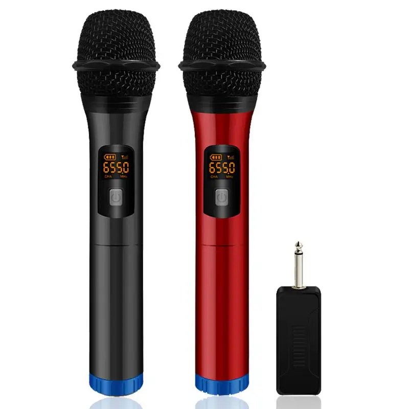 H18L ABS Paint Universal Wireless Microphone U Segment FM Stage Family Karaoke Singing One for Two Wireless Microphone UHF
H18L ABS Paint Universal Wireless Microphone U Segment FM Stage Family Karaoke Singing One for Two Wireless Microphone UHF