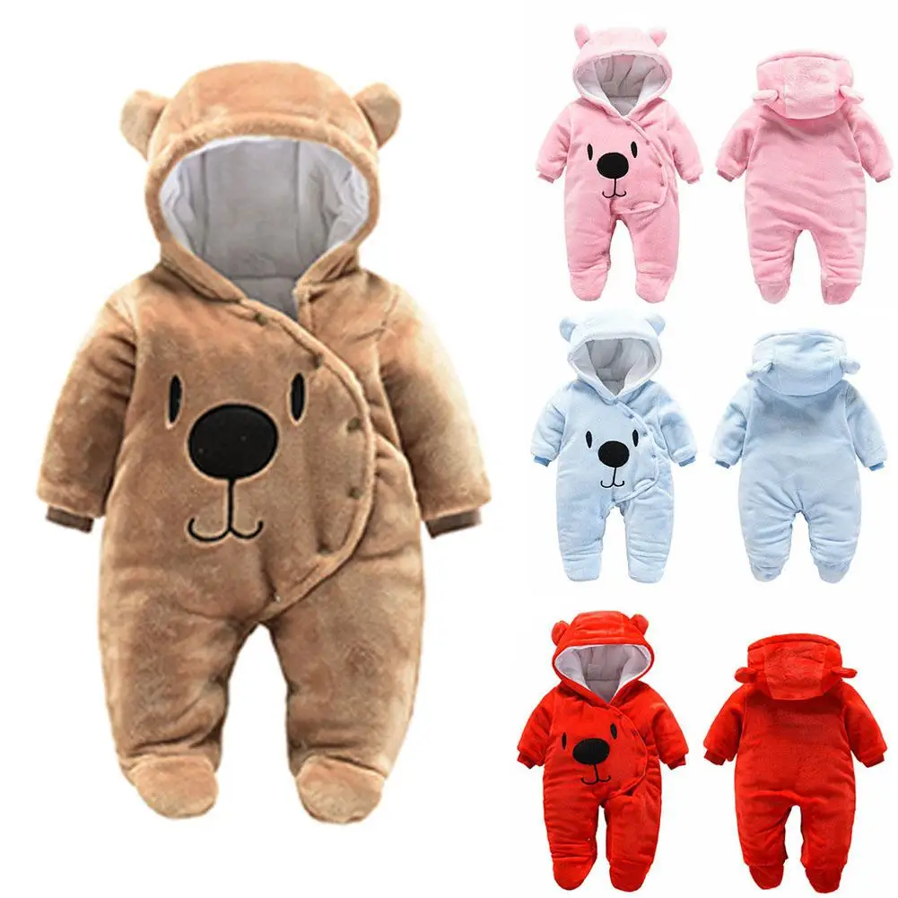 Kidlove Baby Unisex Cute Cartoon Jumpsuit Thicken Flannel Rompers Warm Hooded Clothes
Kidlove Baby Unisex Cute Cartoon Jumpsuit Thicken Flannel Rompers Warm Hooded Clothes
