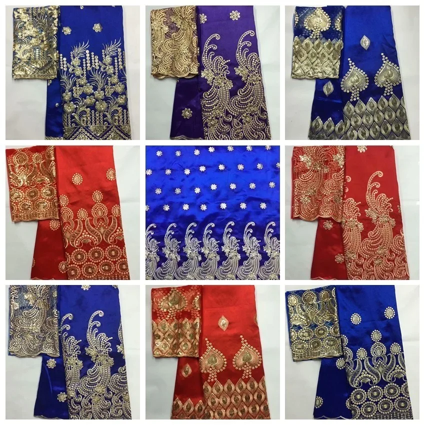 Royal Blue Indian George Fabrics 2024 High Quality African George Lace Fabric With Guipure Handcut Sequins George Lace For Party
Royal Blue Indian George Fabrics 2024 High Quality African George Lace Fabric With Guipure Handcut Sequins George Lace For Party