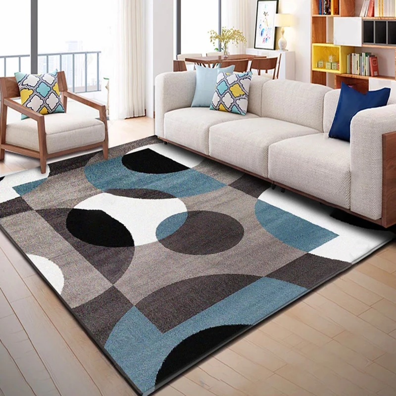 Скандинавские ковры геометрической формы для гостиной спальни кабинета