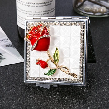 Mini Pocket Cosmetic makeup mirror,2 Sides Foldable compact mirror makeup,Red Rose Flower,Wholesale Party Favors Gifts Souvenirs
Mini Pocket Cosmetic makeup mirror,2 Sides Foldable compact mirror makeup,Red Rose Flower,Wholesale Party Favors Gifts Souvenirs