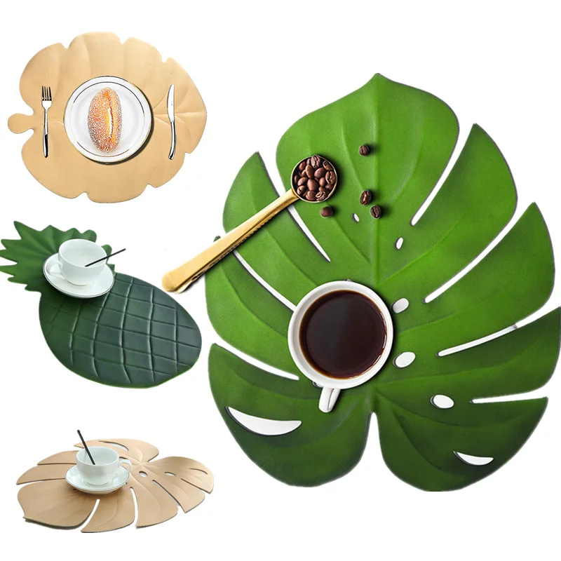 5PCS Placemat for Kitchen Table Mat Christmas Simulation Plant Palm Gold Leaf Table Mat Decorative Table Pad Coasters
5PCS Placemat for Kitchen Table Mat Christmas Simulation Plant Palm Gold Leaf Table Mat Decorative Table Pad Coasters