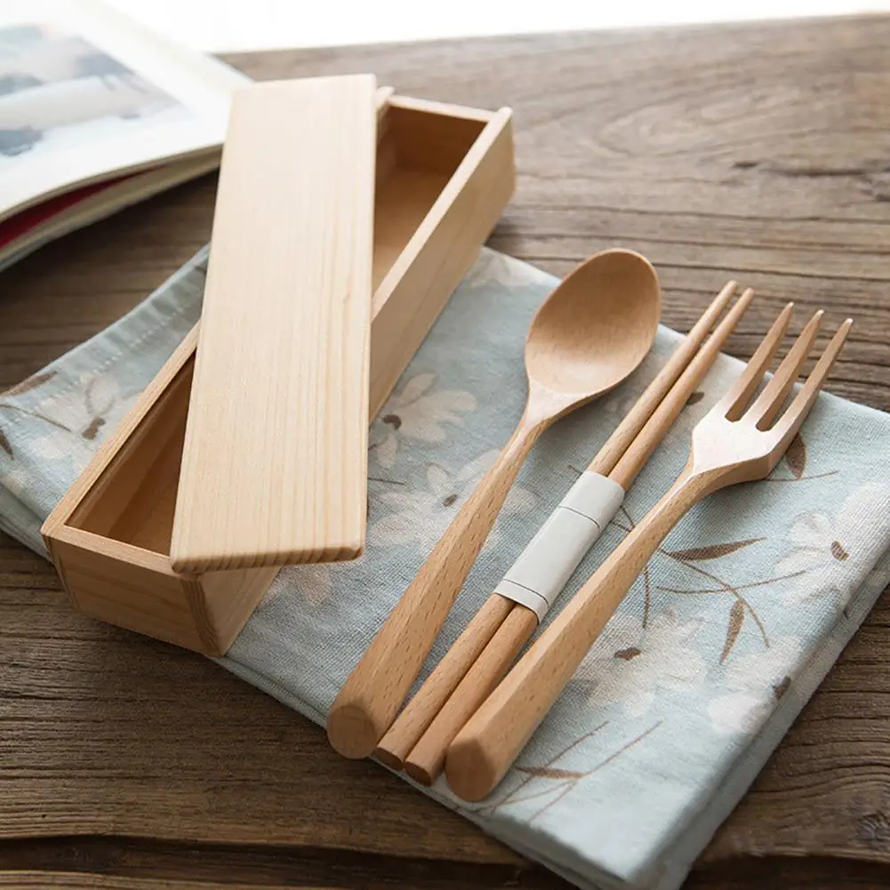 4Pcs Portable Wood Fork Luxury Dinnerware Spoon Chopsticks Box Outdoor Travel Camping Set Bamboo Cutlery Set Kitchen Tableware
4Pcs Portable Wood Fork Luxury Dinnerware Spoon Chopsticks Box Outdoor Travel Camping Set Bamboo Cutlery Set Kitchen Tableware