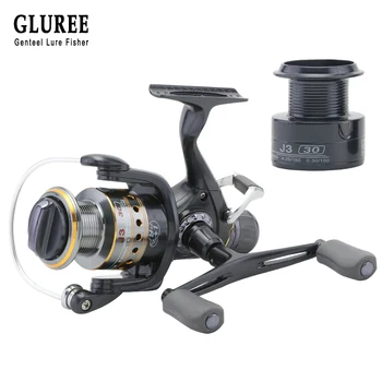 GLUREE Saltwater Spinning Fishing Reel 5.5:1 9+1BB Metal Spool Sea Boat Dual Brake Carp Fishing Reels With Extra Spool 3000-5000
GLUREE Saltwater Spinning Fishing Reel 5.5:1 9+1BB Metal Spool Sea Boat Dual Brake Carp Fishing Reels With Extra Spool 3000-5000