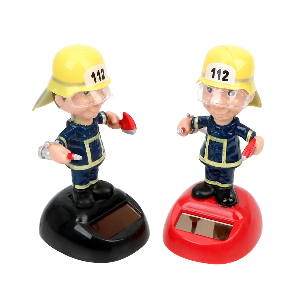 LEEPEE Firemen Shape Car Ornament Plastic Car Styling Solar Powered Dancing Toy Dashboard Decoration Swinging Auto Accessories
LEEPEE Firemen Shape Car Ornament Plastic Car Styling Solar Powered Dancing Toy Dashboard Decoration Swinging Auto Accessories