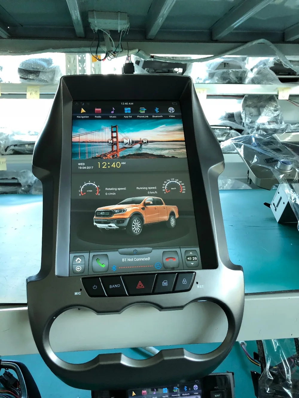 "YOKOTRON" 12.1" Telsa Style Touch Android 6.0 Car Radio Player RDS for Ford Ranger 2011-2016+GPS+Free Rear parking Cam
"YOKOTRON" 12.1" Telsa Style Touch Android 6.0 Car Radio Player RDS for Ford Ranger 2011-2016+GPS+Free Rear parking Cam