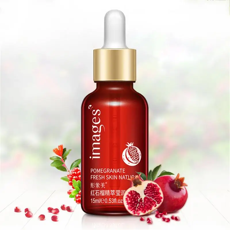 15ML Hydrating Nourishing Red Pomegranate Extract Face Essence Remove Dark Spot Anti-Aging Wrinkle Moisturizing Liquid Essence
15ML Hydrating Nourishing Red Pomegranate Extract Face Essence Remove Dark Spot Anti-Aging Wrinkle Moisturizing Liquid Essence