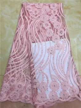 2019 Nigerian High Quality Wedding Lace African Lace Fabric Dubai Bridal Tulle French Cord Lace Fabric for 5Yards
2019 Nigerian High Quality Wedding Lace African Lace Fabric Dubai Bridal Tulle French Cord Lace Fabric for 5Yards