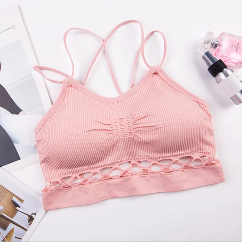 Deruilady Summer Bra Sexy Back Seamless Wire Free Underwear Women Hollow Out Bras for Women Breathable Sexy Lingerie Women Bra
Deruilady Summer Bra Sexy Back Seamless Wire Free Underwear Women Hollow Out Bras for Women Breathable Sexy Lingerie Women Bra