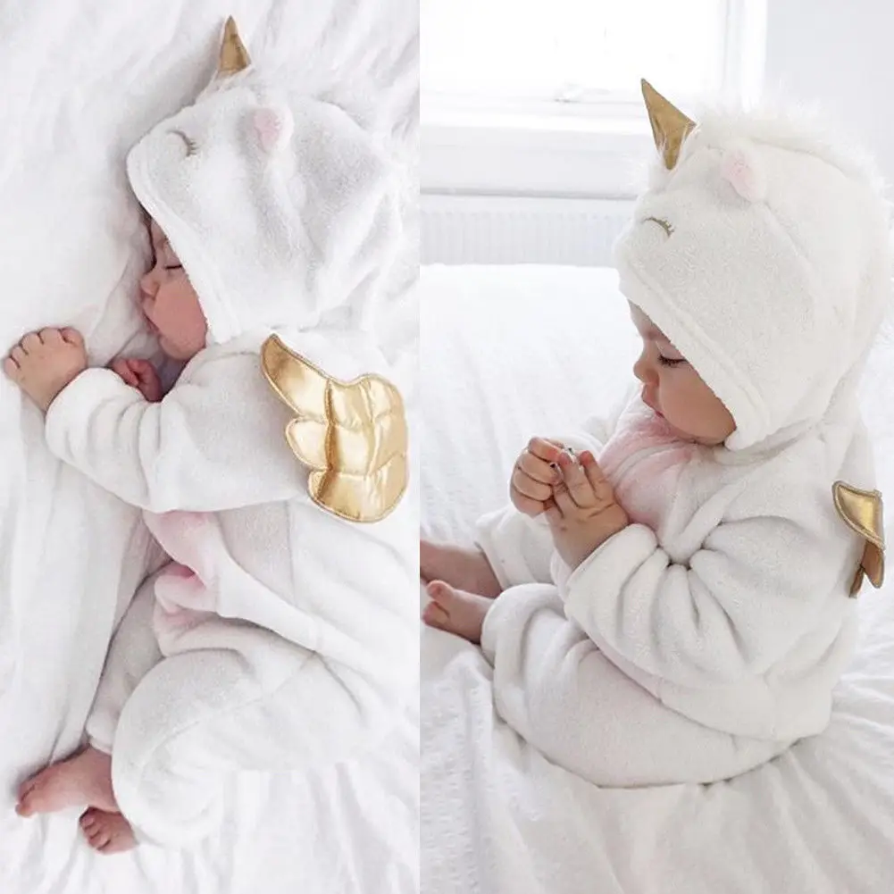Newborn Baby Boy Girl Cute Unicorn Hooded Romper Jumpsuit Playsuit Outfits Clothes 0-24M Toddler Infant Baby Boy Girl Rompers
Newborn Baby Boy Girl Cute Unicorn Hooded Romper Jumpsuit Playsuit Outfits Clothes 0-24M Toddler Infant Baby Boy Girl Rompers