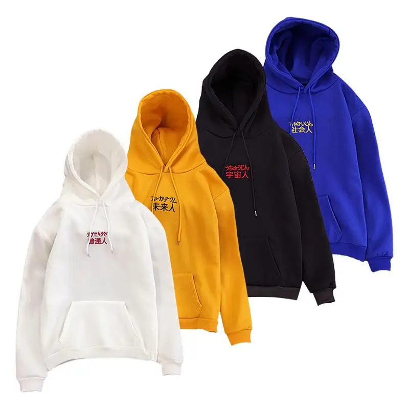Men Women Couple Long-Sleeved Hooded Shirt Leisure Japan South Korea Trend Harajuku Top Student Loose Fleece Lined Spring Autumn
Men Women Couple Long-Sleeved Hooded Shirt Leisure Japan South Korea Trend Harajuku Top Student Loose Fleece Lined Spring Autumn