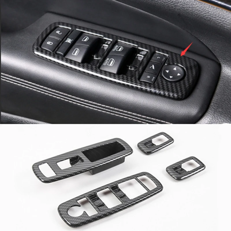 For Jeep Grand Cherokee 14-2018 ABS Window Switch Panel Frame Carbon Fiber Car Interior Window Switch Panel Trim Sticker Cover
For Jeep Grand Cherokee 14-2018 ABS Window Switch Panel Frame Carbon Fiber Car Interior Window Switch Panel Trim Sticker Cover